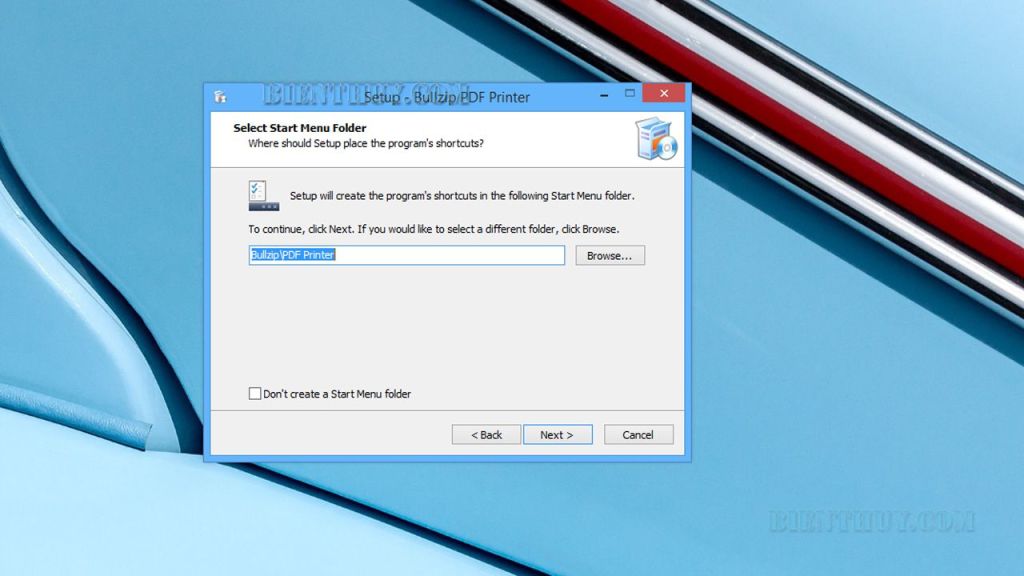 Cách cài đặt và sử dụng Bullzip PDF Printer 6 Cách cài đặt Bullzip PDF Printer bước 5