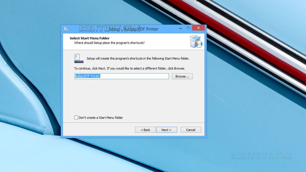 Cách cài đặt Bullzip PDF Printer bước 5