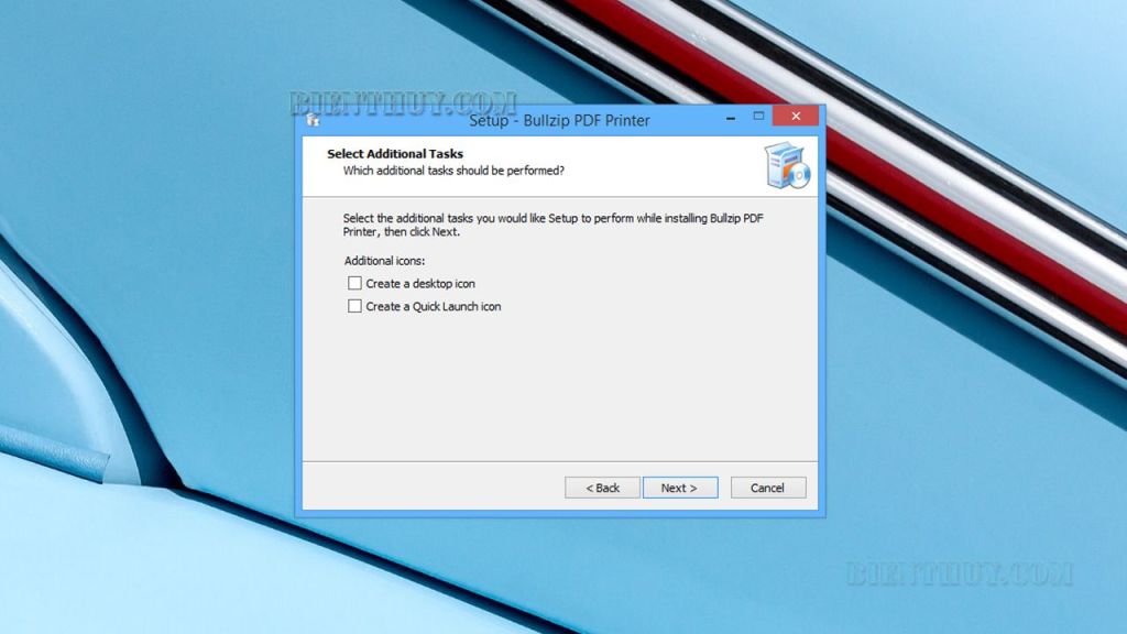 Cách cài đặt và sử dụng Bullzip PDF Printer 7 Cách cài đặt Bullzip PDF Printer bước 6