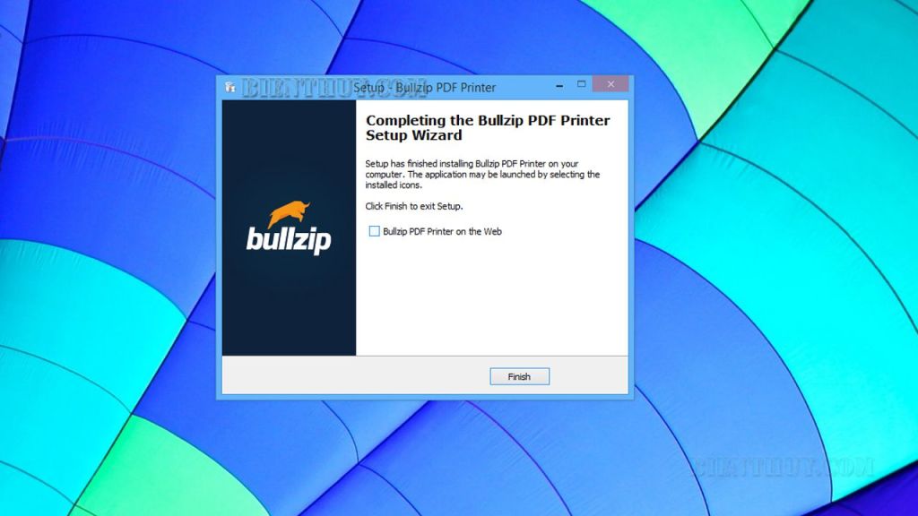 Cách cài đặt Bullzip PDF Printer bước 8