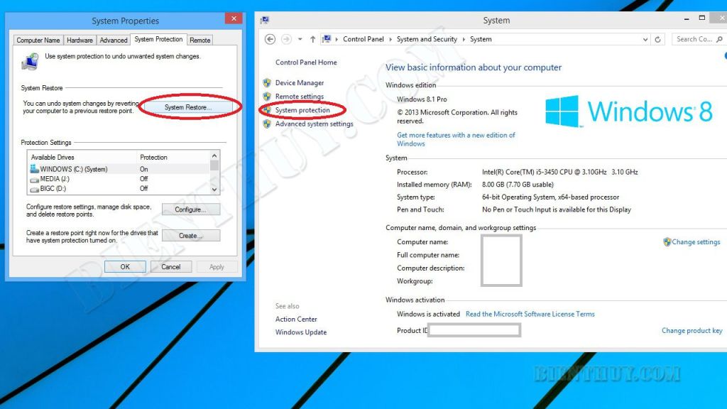 How To Use System Restore in Windows 8 or 8.1