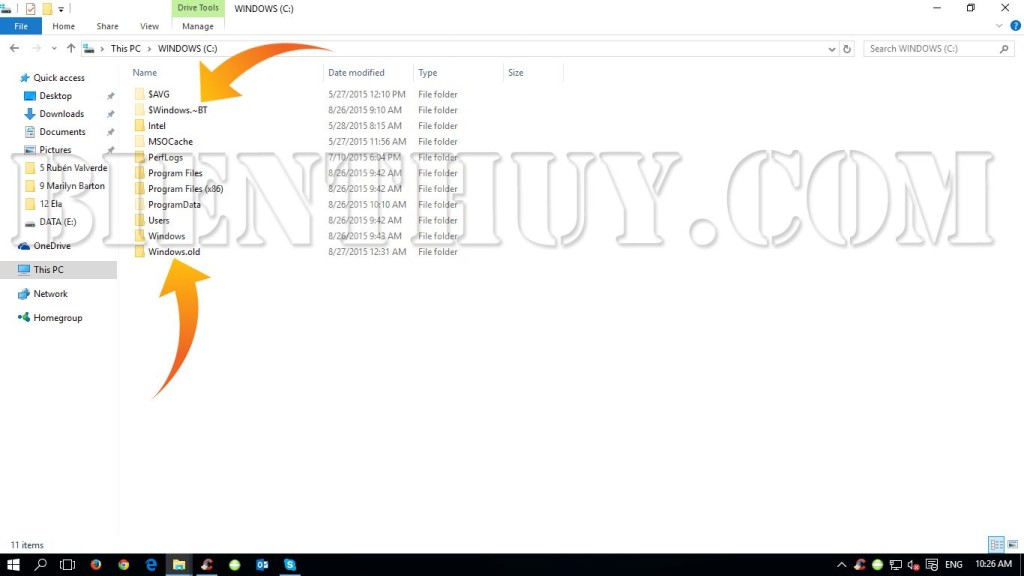 Thủ thuật cho windows 10 chạy nhanh sau khi nâng cấp 4 Old-Windows-Installation-Files