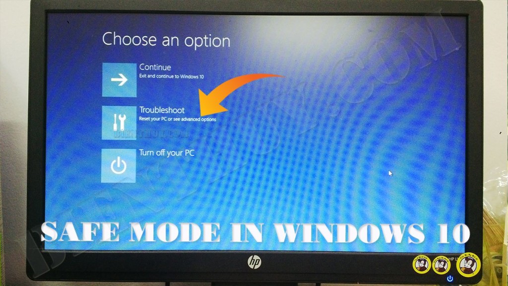 How to boot to Safe Mode in windows 10 