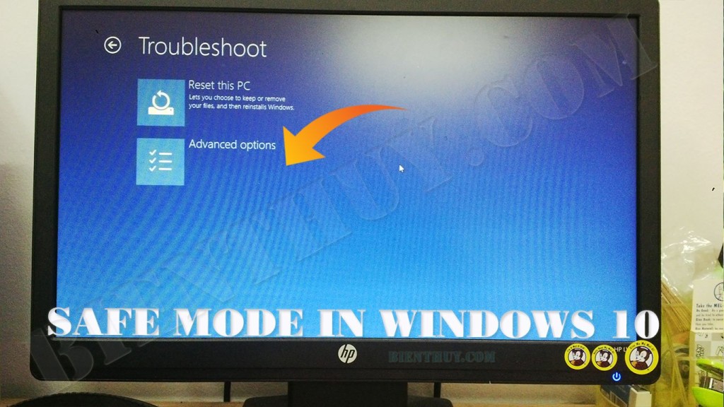 How to boot to Safe Mode in windows 10 