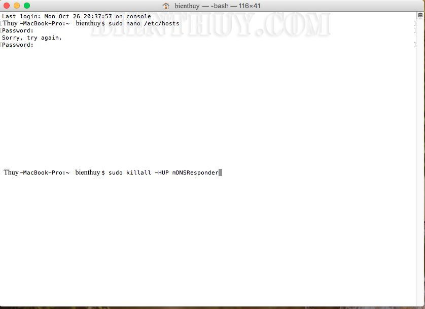 How to edit the Hosts file on Mac OS X 7 How to edit the Hosts file on MAC OSX